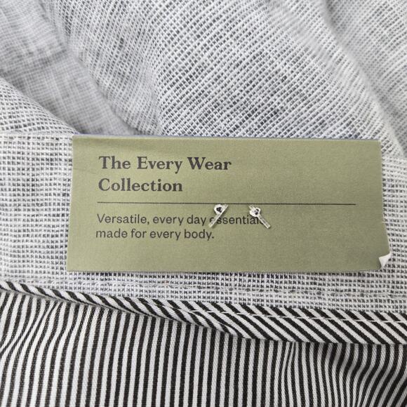 NWT Goodfellow Men's Linen Blend Shorts Gray Flat Front Every Wear Preppy sz 36 - Picture 9 of 12